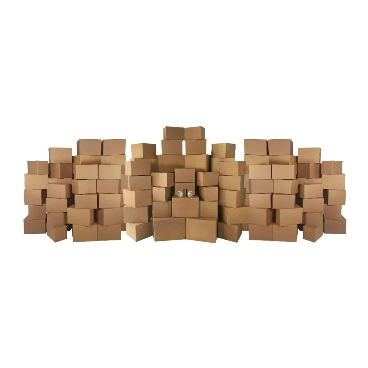 UBMOVE 10 Room Economy Kit 116 Moving Boxes 20 Small 40 Medium 36 Large 20 X-Large 200 Yards of Tape 2 Markers