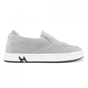 Pre-owned HERMÈS Suede Small Leather Goods Hermes Goatskin Sneakers