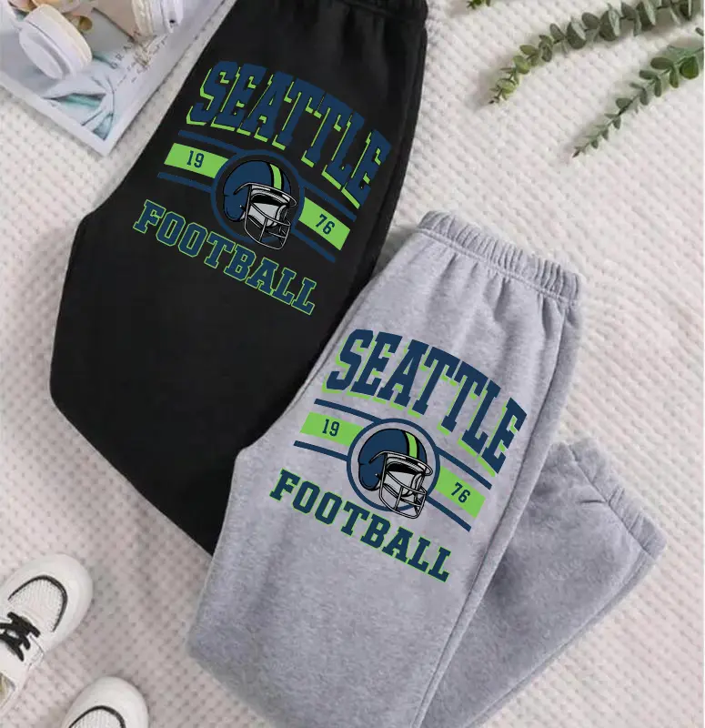 Retro Seattle Football Sweatpants, Sun Day Football,Seattle Sunday Pants, Game Day, Vintage Seattle Football Pants, Seattle Football clothes, Football Merch