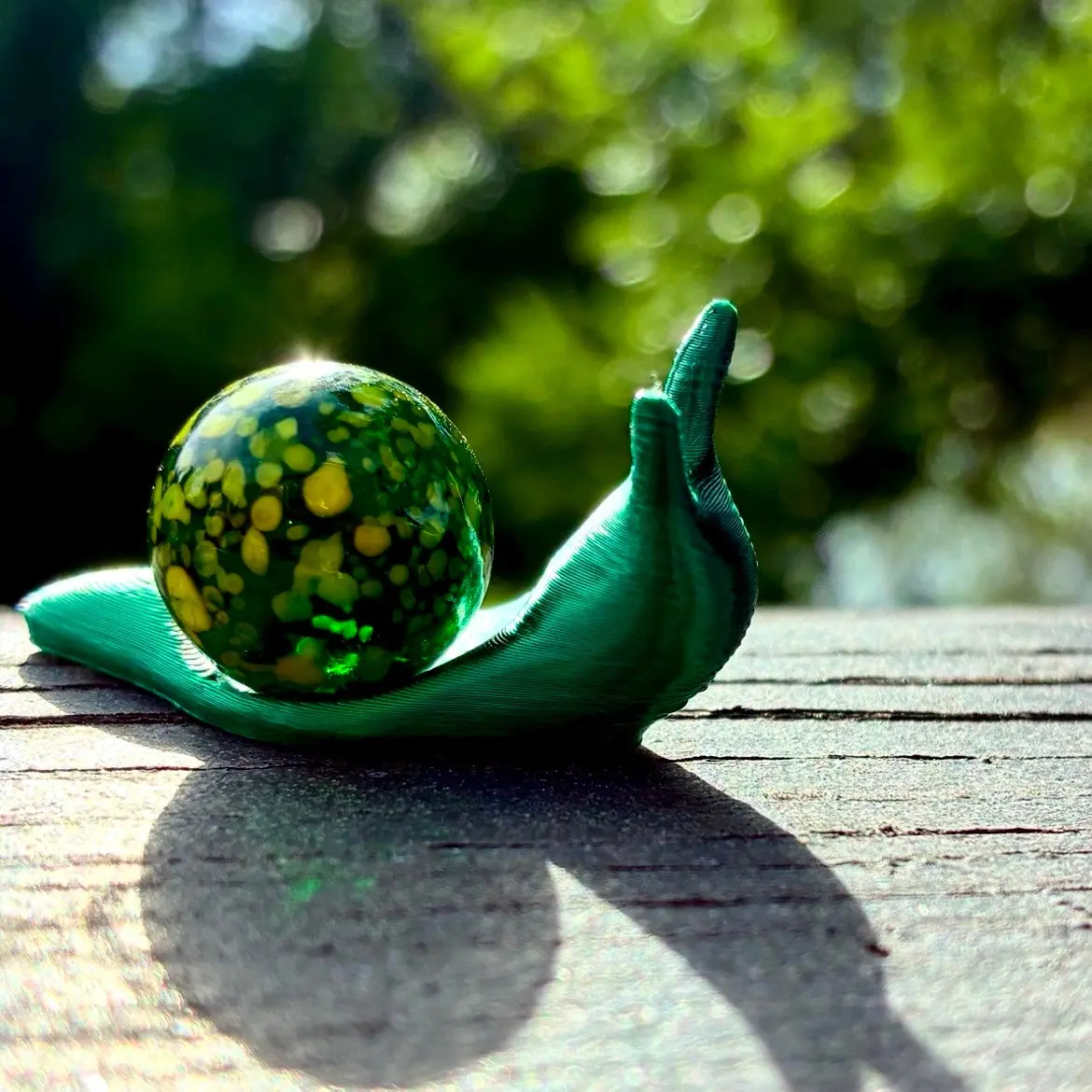 Dragon Snarble, snail and marble