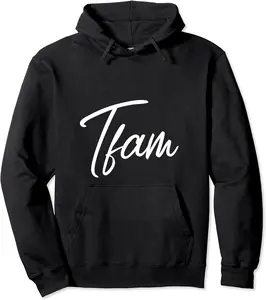 Tfam Expression Acronym Cool Chill Fun Popular Best Friend Pullover Hoodie - 91B08NVWTD2B