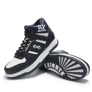 British Knights Men’s High Top Sneakers Casual Streetwear Skate Shoes Retro Basketball Sneakers Black White High Top Sneakers Boy Summer Vibes