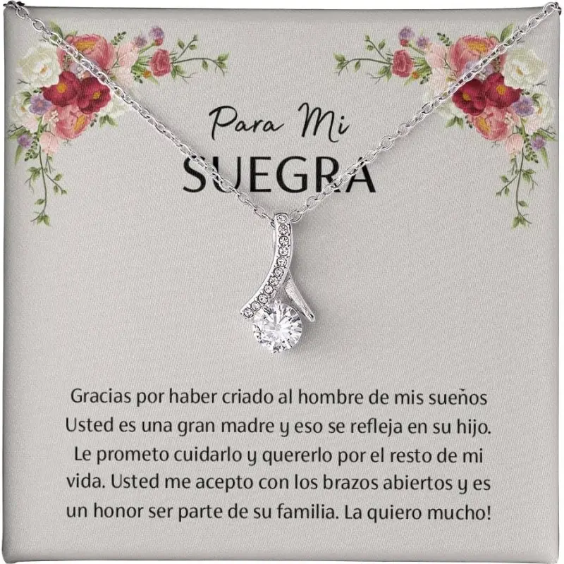 Para Mi Suegra, Regalo Para Suegra, Regalo Para Mama de Mi Esposo, Regalo Para Dia de Boda, Gift for Mother in Law Spanish, Gracias Suegra