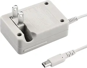 3DS Charger, AC Adapter  Travel Charger Wall Plug Power Adapter (100-240 v) for 3DS /2DS /DSi Series