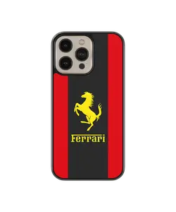 FERRARI GOLD GLOWUP iPhone Case Compatible with iPhone X, 11, 12, 13, 14, 15, 16 & more – check our available size Screen Protector