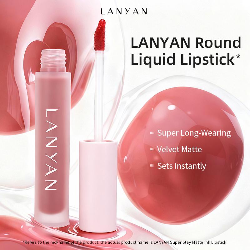 LANYAN Super Stay Matte Ink Lipstick-soft velvetmatte & cheek stain withairbrushed finish & long-lastingcomfort-Sets Instantly
