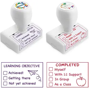 2 Pack Teacher , Checkbox Grading Teacher , Teacher Grading , Teacher Gifts, Classroom Teacher , Easy Grading, Improved Efficiency, Happy Teaching(Red-Purple)