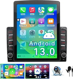 Car Stereo Radio for Toyota Tundra 2014-2021 Android 13 Head Unit 9.7 Inch Touchscreen Bluetooth Wireless CarPlay Android Auto GPS WiFi Mirror Link Backup Camera