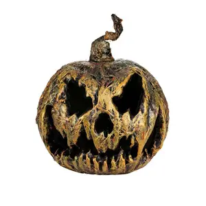 Pumpkin with Color Change LED Lights Decoration