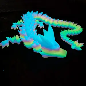 Luminous Crystal Dragon