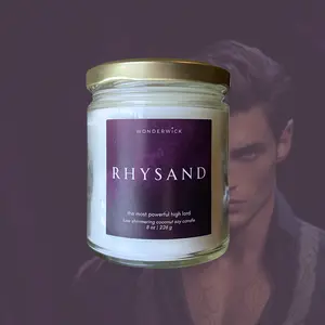 Officially Licensed Smells Like Rhysand Soy Wax Candle - Scented Candle Gift - Sarah J Maas ACOTAR - Freshener, Decor