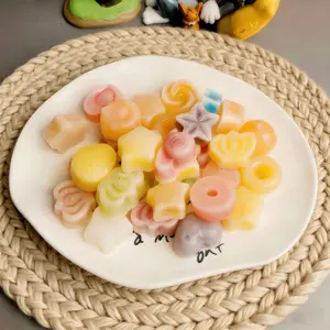 Edible Wax Bottle Candy with Fruit Jelly, Cute Shapes, Nostalgic Sweet Snack for Kids, Teens & Women