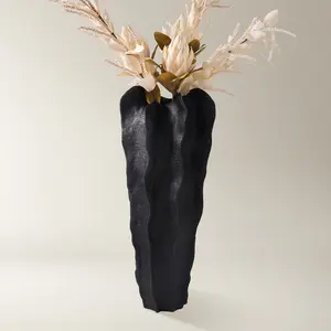 Z Gallerie Playa Floor Vase Flower Design Home Decor Accessory Black Matte Decorative Vase Living Room Z Gallerie Playa Floor Vase Flower Design Home Decor Accessory Black Matte Decorative Vase Living Room