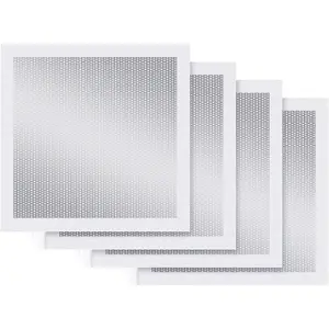 4-Pack 12x12 Inch Drywall Repair Patch Kit, Self-Adhesive Mesh with  Panels, Heavy-Duty Wall and Ceiling Hole Patch for Large Repairs