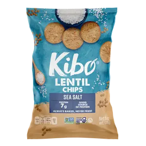 LENTIL CHIPS SEA SALT