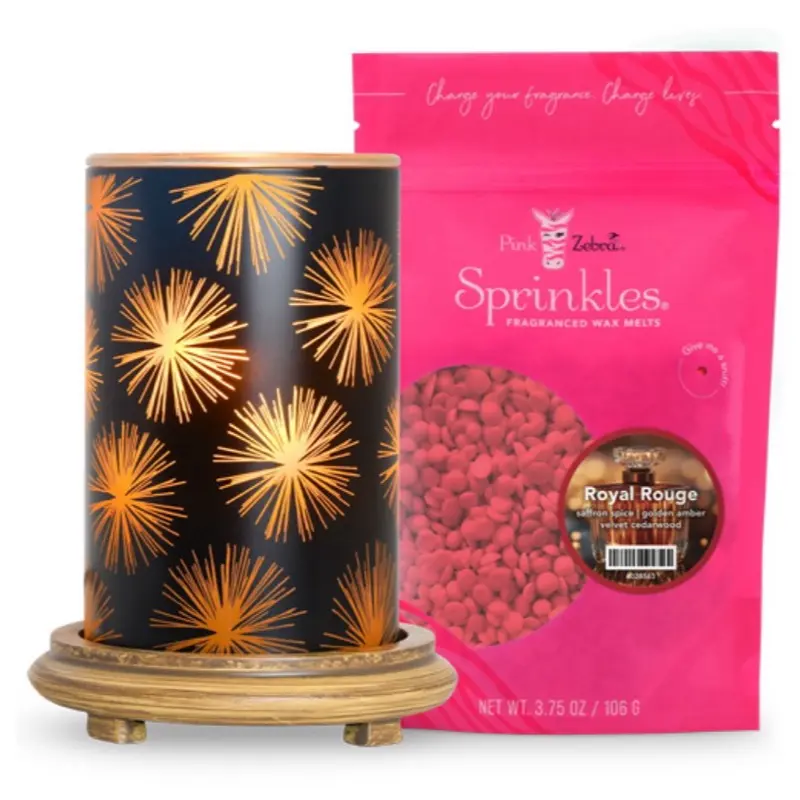 Pink Zebra 2-Piece Home Fragrance Bundle - Handmade Light Spiritual Incense, Bowl Included, Ideal for Adult Birthday Gifting & All Seasons Use