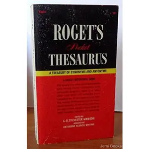 USED-Roget's Pocket Thesaurus - A Treasury Of Synonyms And Antonyms by C.O. Sylvester Mawson (Editor) (Paperback)