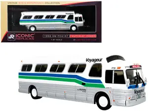 Iconic Replicas Die-cast 1/87 1966 GM PD4107 "Buffalo" Coach Bus