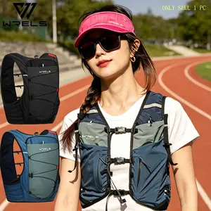 Lightweight Large Capacity Professional Trail Running Backpack, Multi-Compartment Hiking Trekking Pole Bag, Outdoor Cycling Hydration Pack