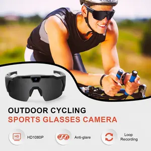 HD Camera Smart Glasses Built in Video Recording Waterproof for Cycling Running Motorcycle Sports Sunglasses Hands Free Adventure Essential New Model