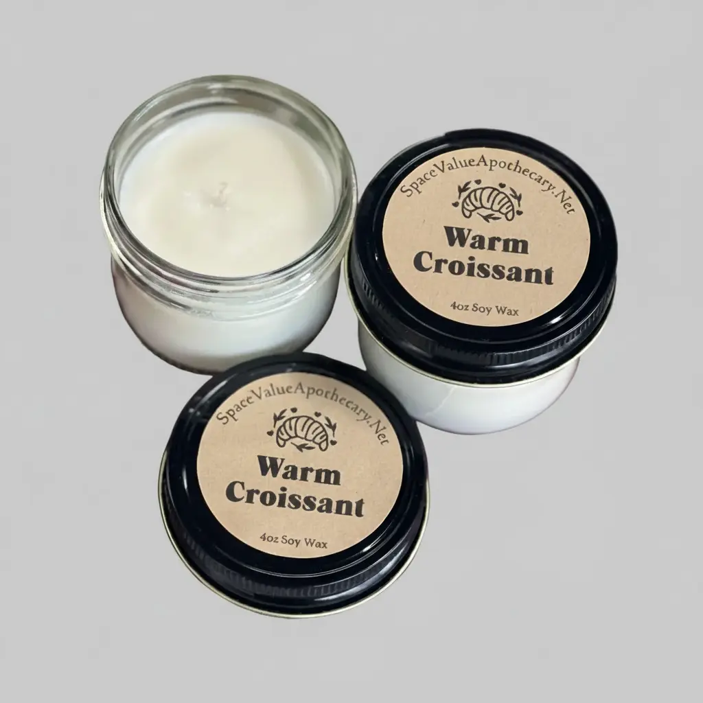 Warm Croissant Candle