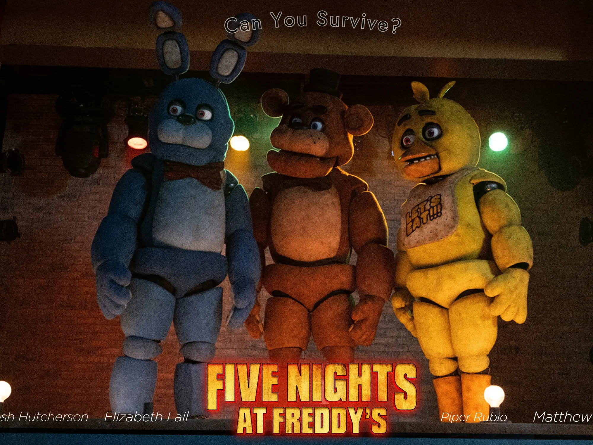 Five Nights at Freddy's Custom Game Movie Poster Wall/Room Decor