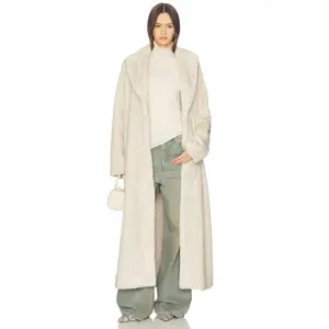 Nakedvice The Delaney Coat in Bone