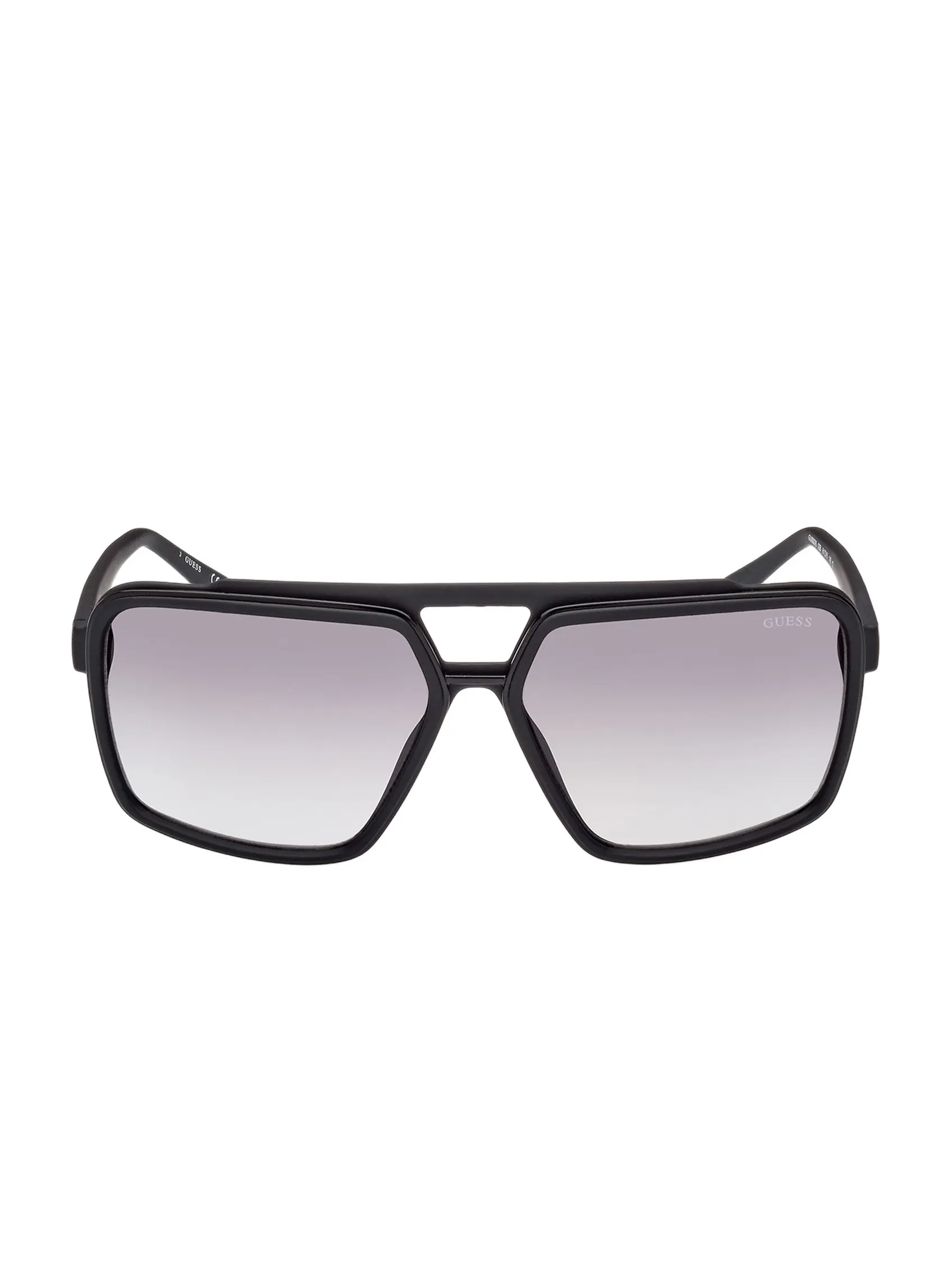 GUESS Male Metal Trim Plastic Navigator Sunglasses