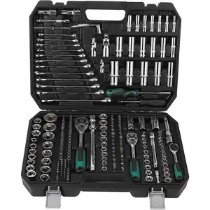Garvee Professional 216 Piece Socket Set and Mechanics Tool Set, SAE and Metric Car Tool Set Box, Tool Combination Set for DIY, Home Maintenance and Repair Shops