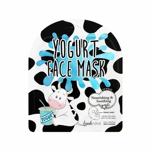 LOOK AT ME Yogurt Tencel Facial Mask | Korean Skincare | Nourishing & Soothing