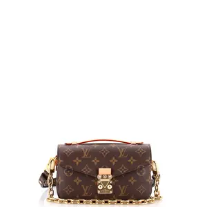 Pre-owned Louis Vuitton material Messenger Bags Pochette Metis Monogram Canvas East West by Rebag