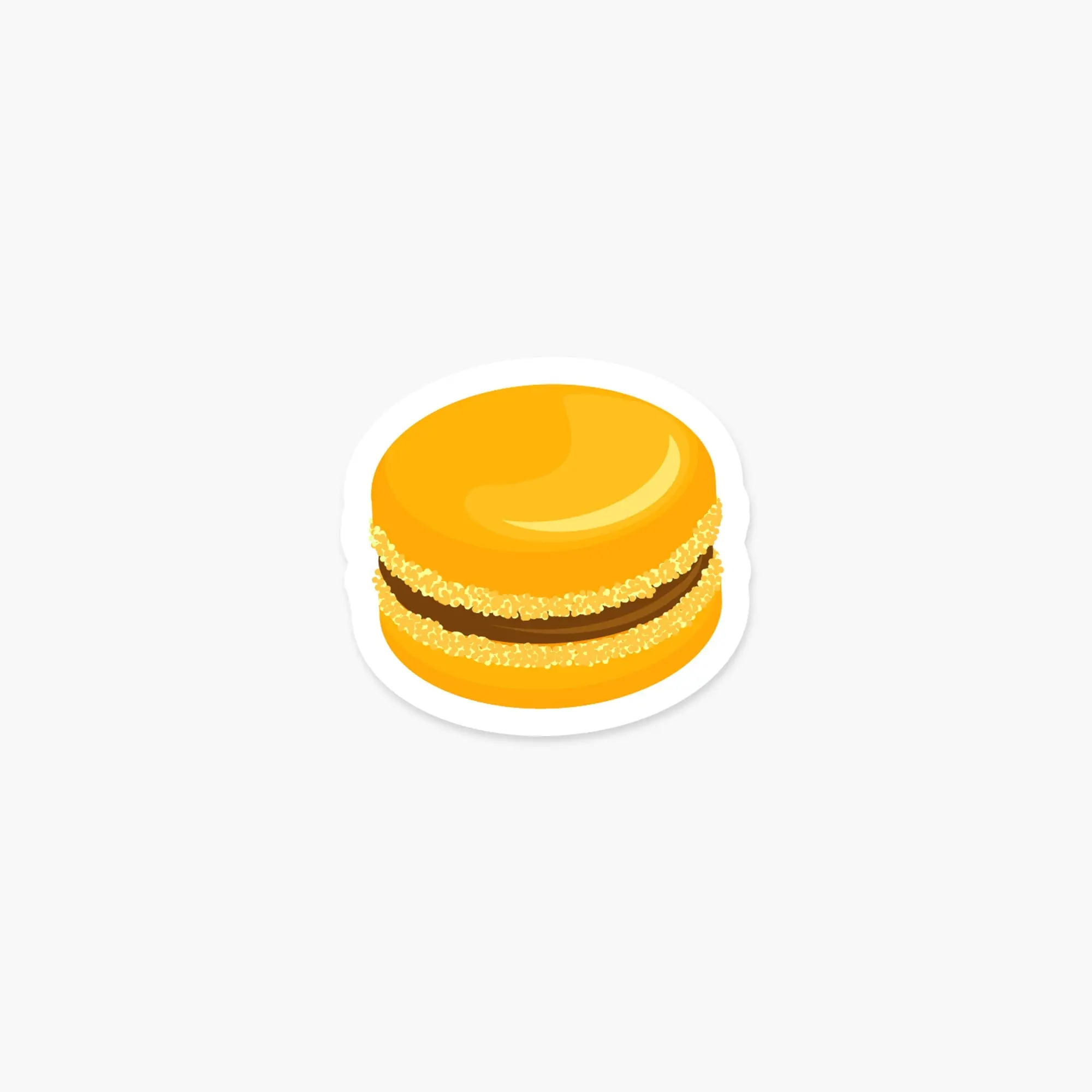Macaron Honey Sticker