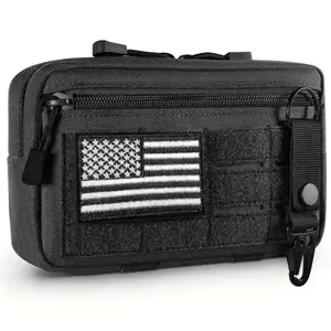 Tactical EDC Pouch Outdoor First Aid Waist Pack Emergency Utility Tool Bag for Hiking Hunting