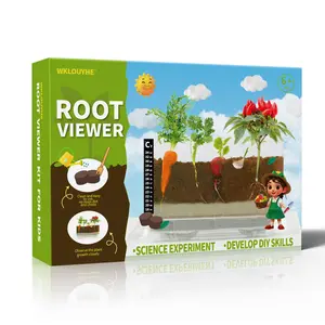 WKLOUYHE Root Viewer Kit for Kids - STEM Science Toy & Craft Growing Kits for Ages 6 7 8 9 10 Birthday Easter Gifts for Boys and Girls - Kids Gardening Set