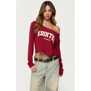 Edikted Women's La Babe Off Shoulder Top