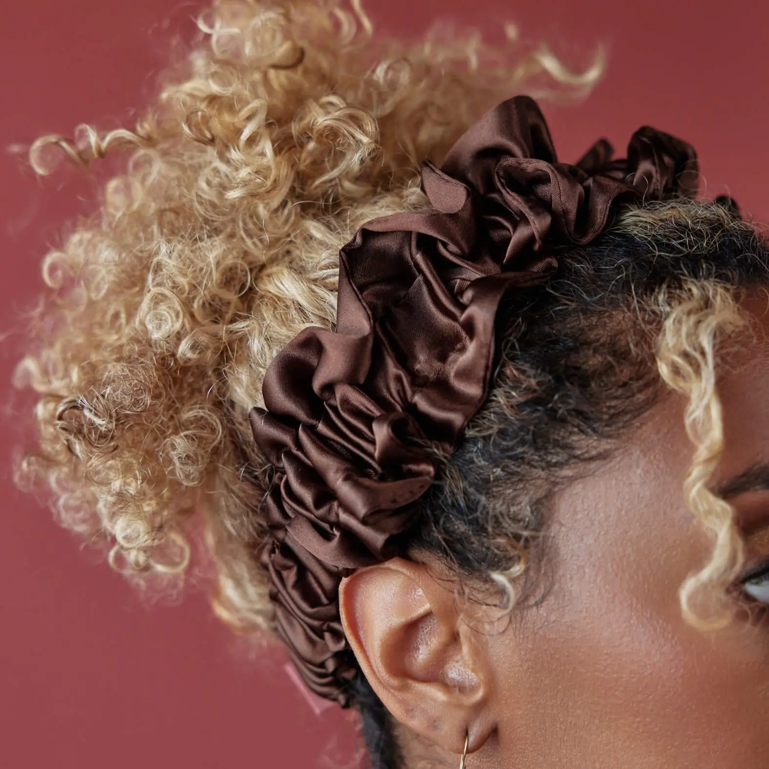 Espresso Crown Ruched Headband