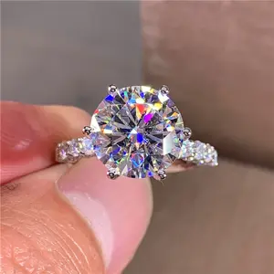 One piece elegant women engagement ring sparkling cubic zirconia inlaid promise ring for gf timeless wedding ring for bride daily party banquet matching accessories