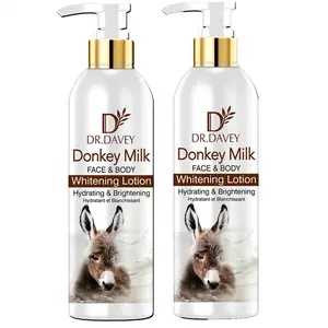 2PCS 300ml Donkey Milk Body Lotion Moisturizing Cream Large Volume Family Pack Body Lotion Moisturizing Fragrance Refreshing Moisturizing Non-greasy Hydrating