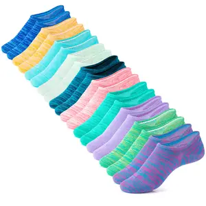 IDEGG No Show Socks Women 10 Pairs Low CutAnti-Slid Novelty Athletic Casual Invisible Liner Socks(10*Colors) Womenswear Basic Minimalist Multicolor #springtok