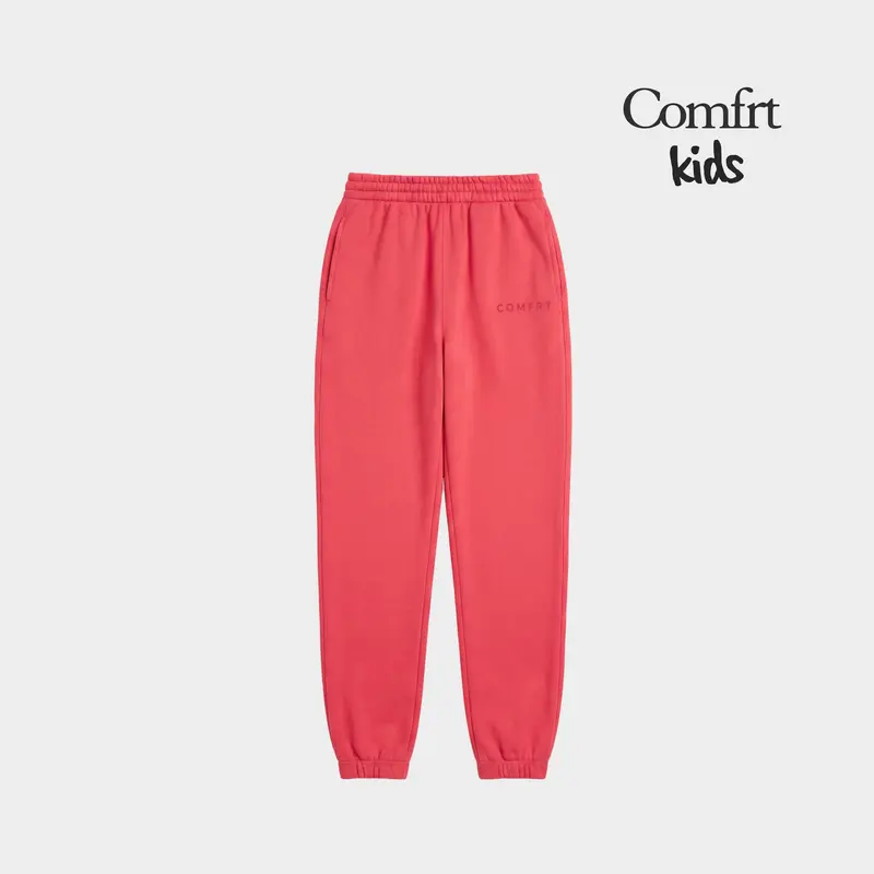 Comfrt | Neon Kids Tranquil Sweatpants | Midweight Fleece Joggers With Oversized Pockets & Elastic Waist