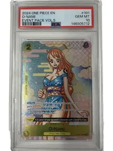 Psa 10 ONami 25 26 Event Pack #101 GEM MT 10 2025 One Piece Trading Card Game