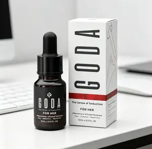 GODA Pheromones Perfume for Women 0.50 fl.oz 15ml – The Original Long-Lasting Floral Fragrance, Enriched with Jasmine & Rose, Vegan & Cruelty-Free