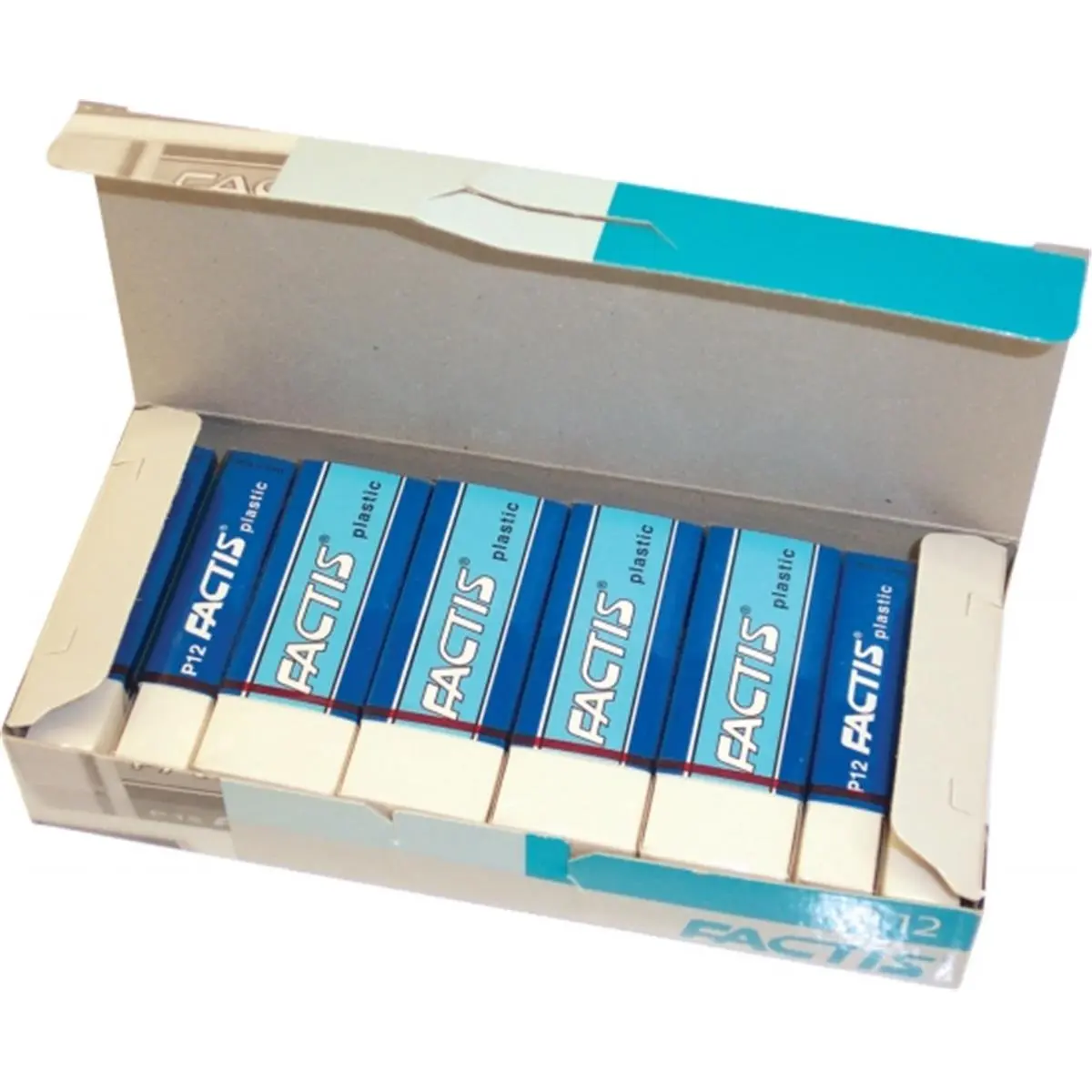 212 MAIN Factis Plastic Eraser - Large, Individually Wrapped Office Correction Tool Set