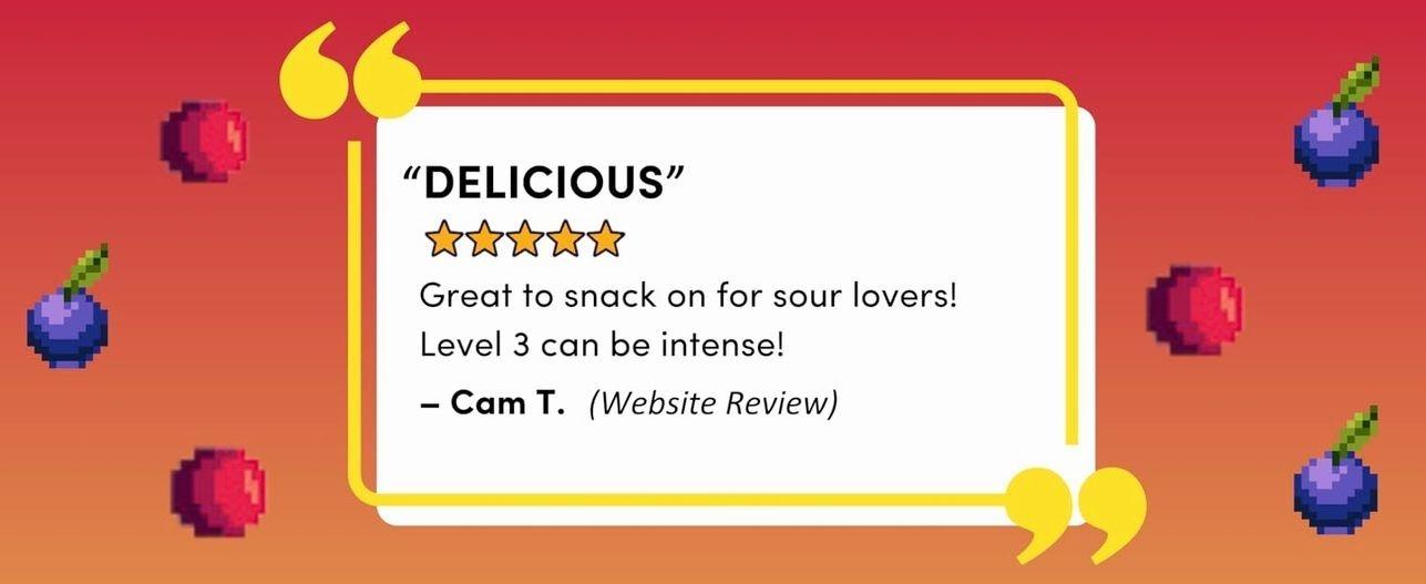 Final Boss Sour Candy, Sour Cranberries, 10 Pack, Level 2, Fruit Chews with Real Dried Fruit, No Artificial Colors or Flavors, Low Calorie Snack for Kids, Teens, Adults, Lunch Boxes Final Boss Sour Candy, Sour Cranberries, 10 Pack, Level 2, Fruit Chews with Real Dried Fruit, No Artificial Colors or Flavors, Low Calorie Snack for Kids, Teens, Adults, Lunch Boxes