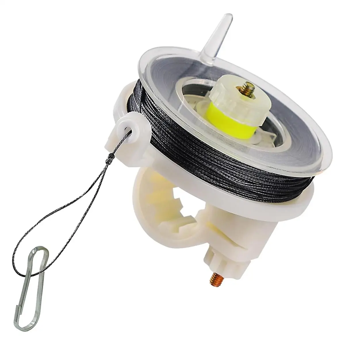 Reusable Reel Trip Wire (1 Pack) - 85FT Easy Wind Reel Line, Outdoor & Home Early Warning Perimeter Defense Tool