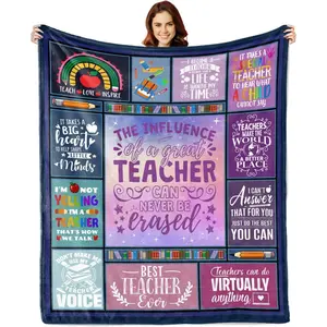 Teacher Gifts for Women, Teacher Appreciation Gifts, Gift for Teachers Blankets for Women, Best Teacher Gifts, Teacher Back to School Teachers' Day Throw BlanketsThanksgiving Children's Day holiday gifts for family members
