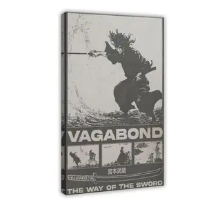 Vagabond Samurai X Fhd Wall Decor Wall Hangings Museum Poster Print