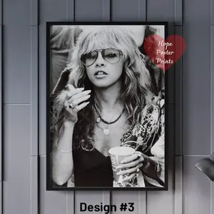 Stevie Nicks Poster, Stevie Nicks Young Smoking Poster