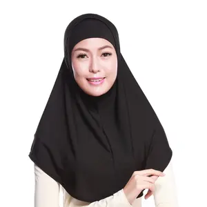 2Pcs Hijab Scarf Headscarf Islamic Neck Cover Under Scarf for Head Wear C