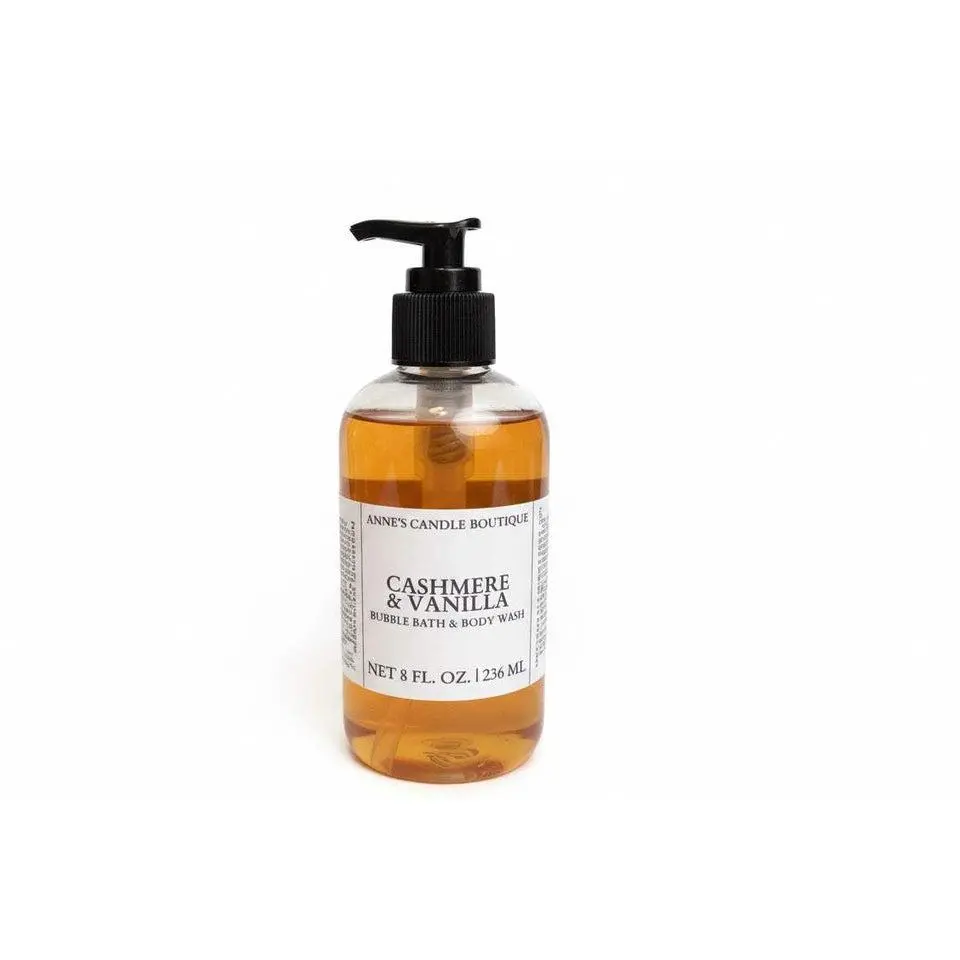 Cashmere and Vanilla Bubble Bath and Body Wash